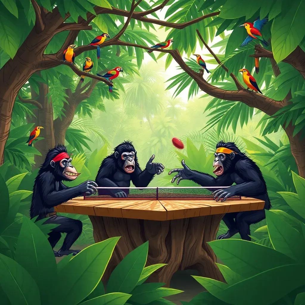 Gorilla Pong Prowess