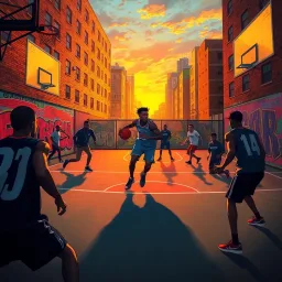 Hoop Dreams: Court of Betrayal - Text-based game