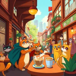 Caffeinated Cat-astrophe - Text-based game
