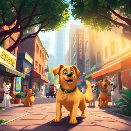 Canine Conundrum: Barking Up the Wrong Tree - Text-based game