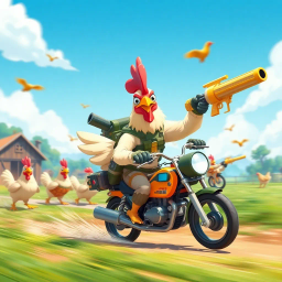 Fowl Play: The Chicken Showdown - Text-based game