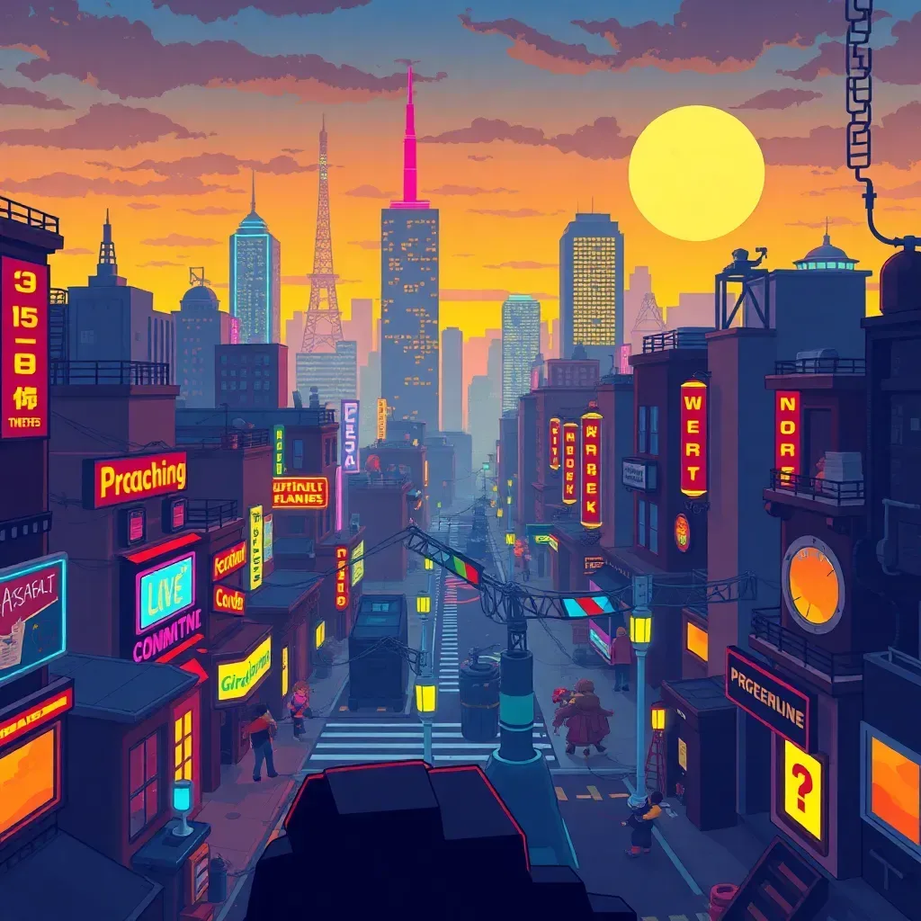 Pixel Heist: Retro Remix