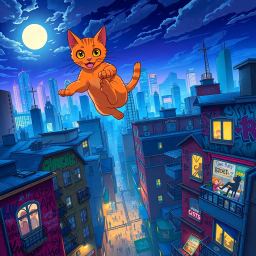 Catropolis: Urban Leap - Text-based game