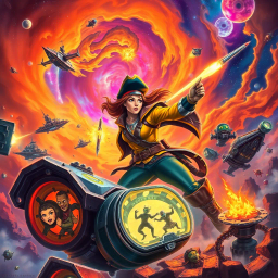 Pirate Blasters: Treasure of the Outlaw Stars - Text-based game