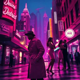 Desire District: A Risky Affair - Text-based game