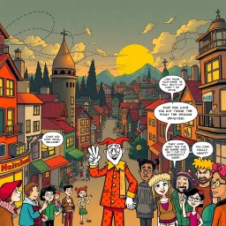 Laughter Quest: The Comic Conundrum - Text-based game