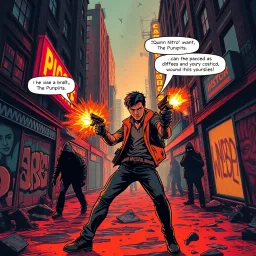 Blast Brigade: The Reckoning - Text-based game