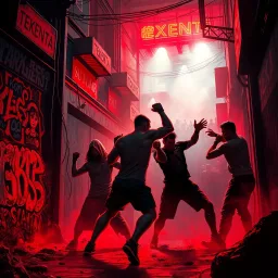 Street Brawlers: Rise of the Underground - Text-based game
