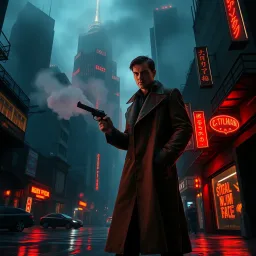 Noir Bullets - Text-based game