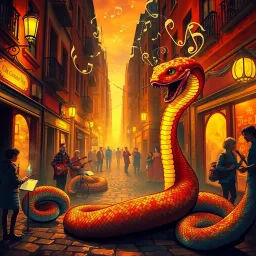SnakeSymphony: The Harmony of Lies - Text-based game