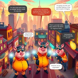 Swine Diamonds - Text-based game