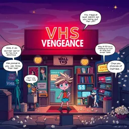 VHS Vengeance - Text-based game