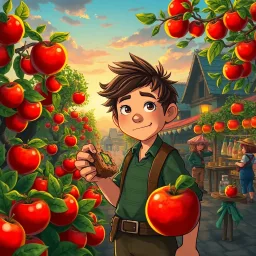 Apples of Wrath - Text-based game