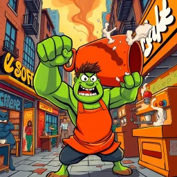 Hulk Smash Moka - Text-based game