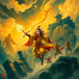 Wukong: The Monkey King's Reckoning - Text-based game