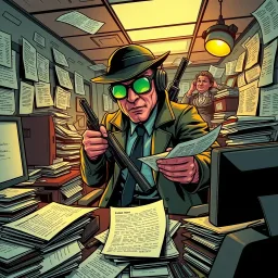 Behind Enemy Lines: The Bureaucratic Battlefield - Text-based game