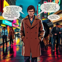 Columbo: Powers of Persuasion - Text-based game