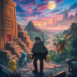 Pokémon Legends: Shattered Realities - Text-based game