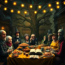 Freaky Family Reunion - Text-based game
