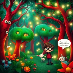 Fable of the Forbidden Grove - Text-based game