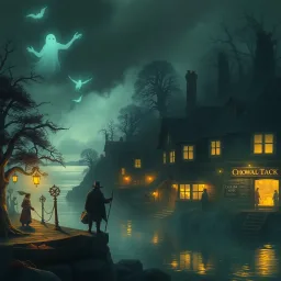 Spectral Bounty: Secrets of the Shadowed Bay - Text-based game