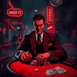 High Stakes: Shadow of the Ace - Text-based game