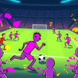Stickman Soccer Showdown - Text-based game