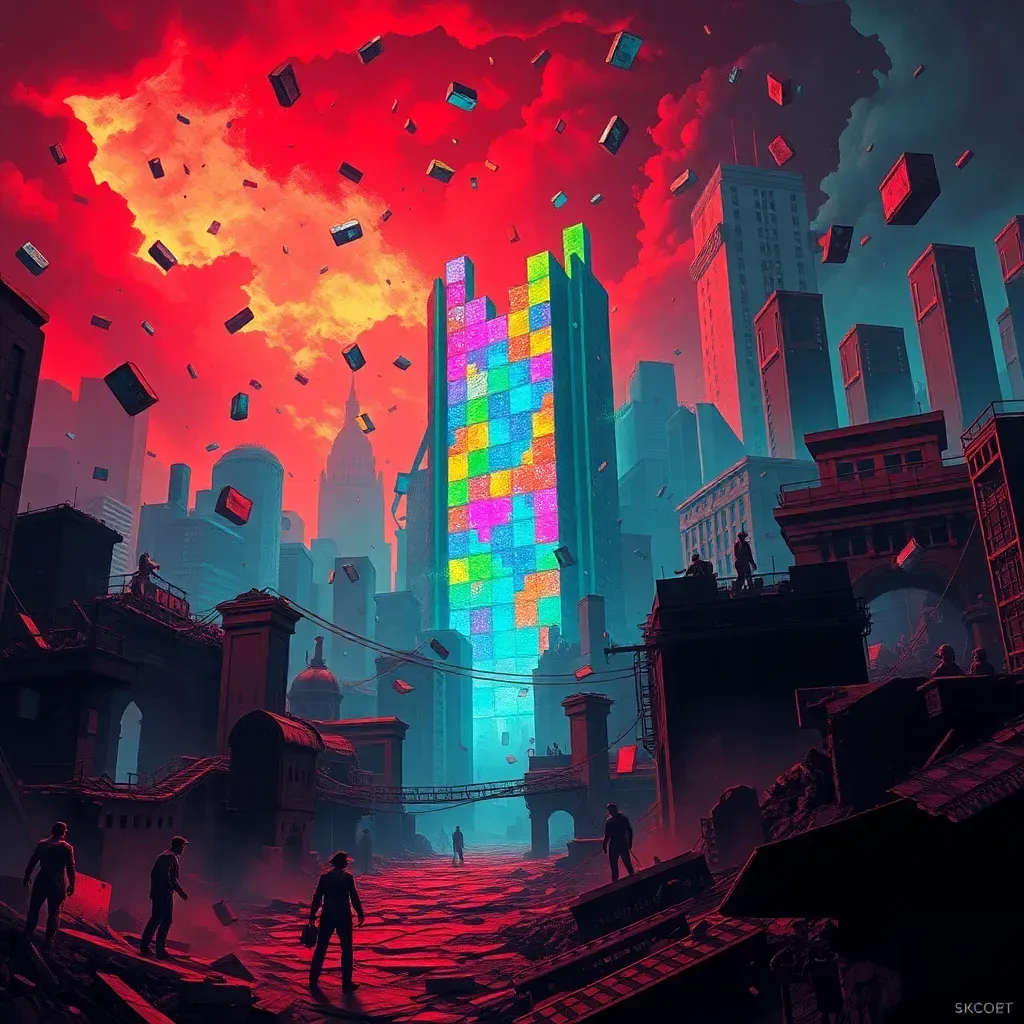 TetraTerror: Collapse of Civilization