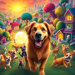 Canine Chronicles: The Fetch Frenzy