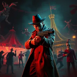 Freak Show Firefight - Text-based game