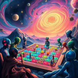Connect 4: Cosmic Confrontation - Text-based game