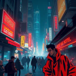 Urban Shadows: The Hawker and the Hunter - Text-based game