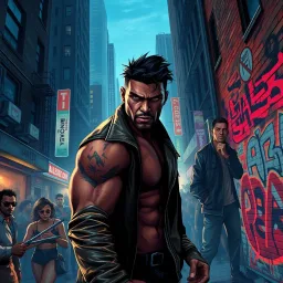 Street Fable: The Brawler's Odyssey - Text-based game