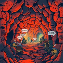 Mario: The Shadow of the Underground - Text-based game
