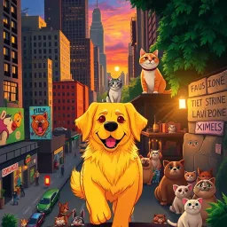 Whiskers & Wags: The Heroic Ruckus - Text-based game