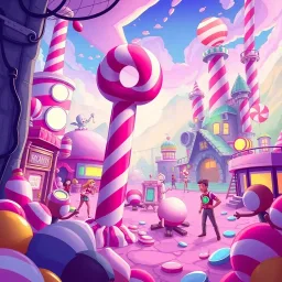 Confectionary Conspiracy - Text-based game