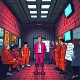 Elon Locked Up - Text-based game