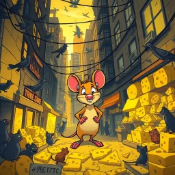 Cheese Heist: A Mouse's Quest - Text-based game