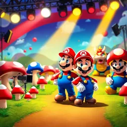 Mushroom Mayhem: A Mario Odyssey - Text-based game