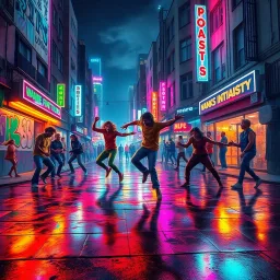 Street Beatdown: Rhythm of War - Text-based game
