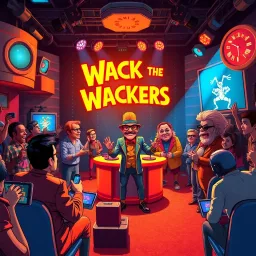 Whack the Whackers - Text-based game