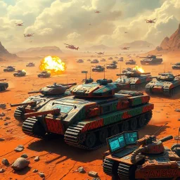 Tank Tactics: Dust and Glory - Text-based game
