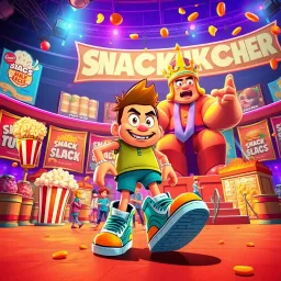 Snack Wars: The Great Binge-Off - Text-based game