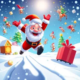 Santa's Flap-tastic Adventure - Text-based game