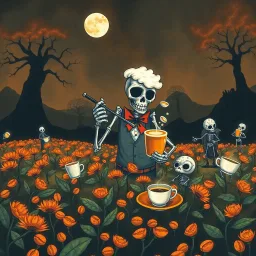 Curse of the Caffeinated Undead - Text-based game