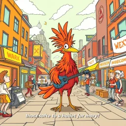 Fowl Play: The Feathered Feud - Text-based game