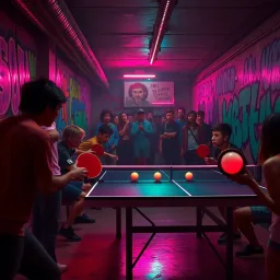 Ping Pong Paradox - Text-based game