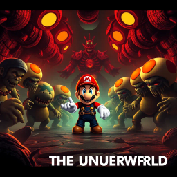 Mario: Shadows of the Underworld - Text-based game