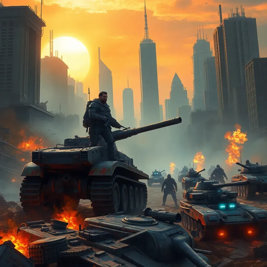Tank Clash: Warlords of Wasteland
