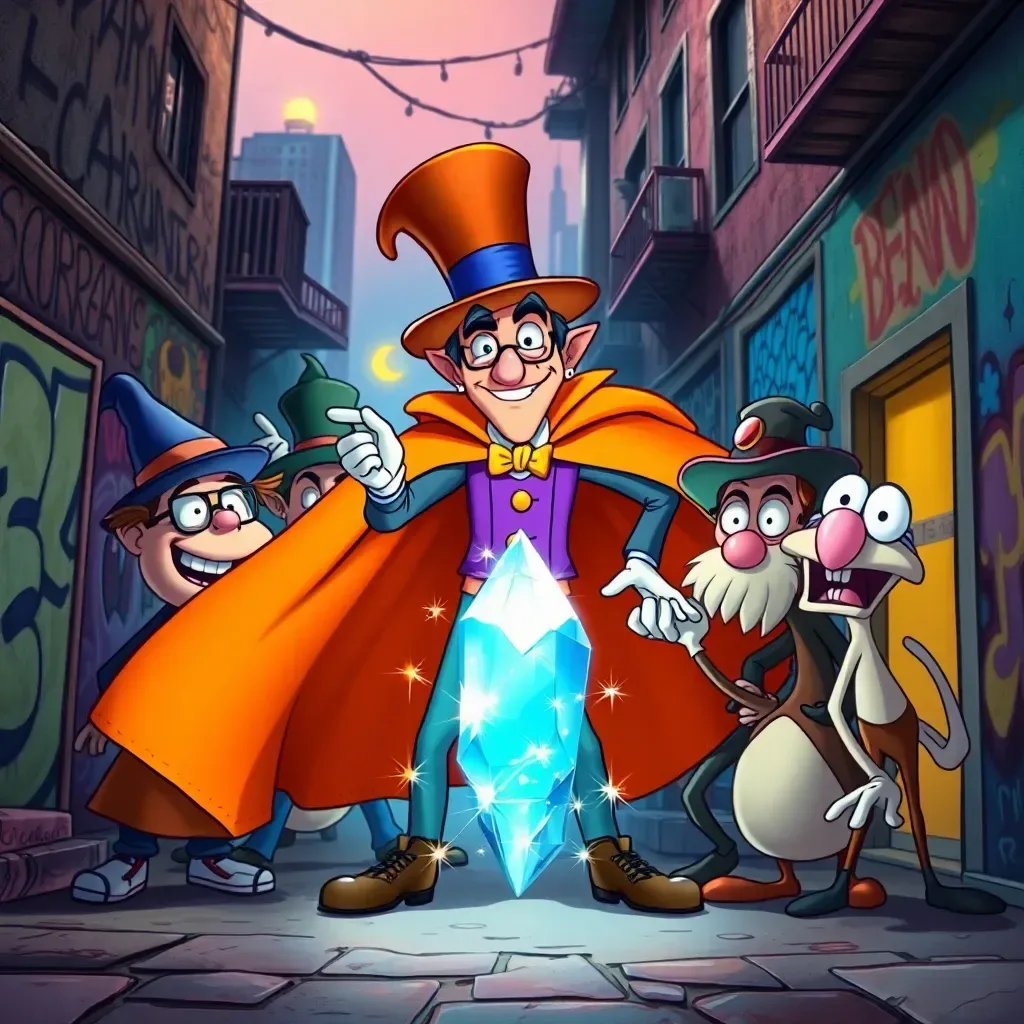 Crystal Caper: The Heist of Hilarity